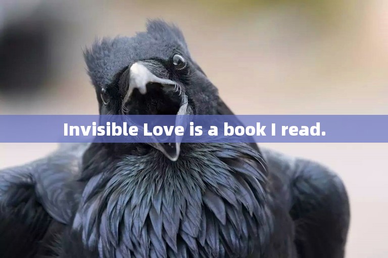 Invisible Love is a book I read.