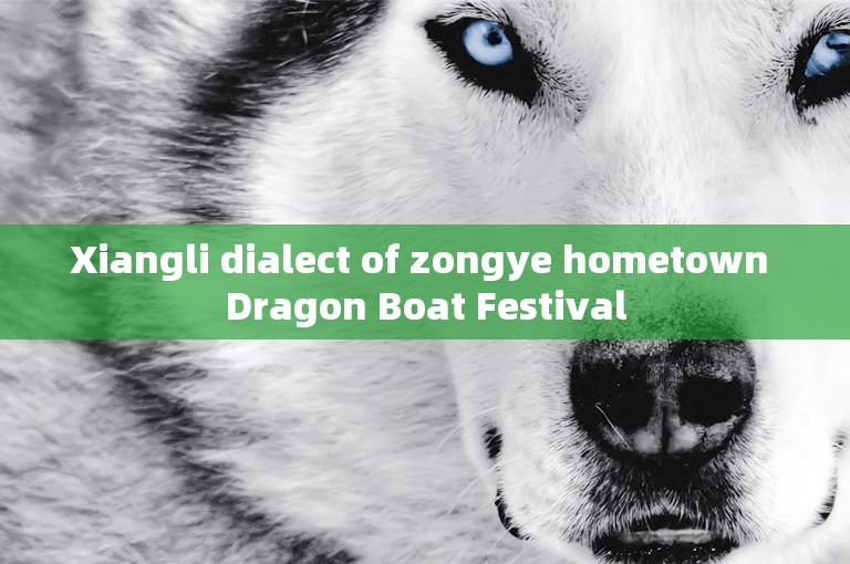 Xiangli dialect of zongye hometown Dragon Boat Festival