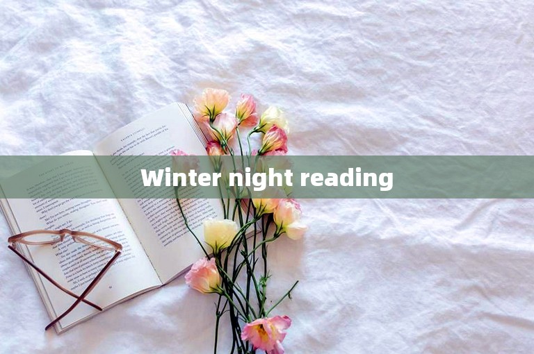 Winter night reading