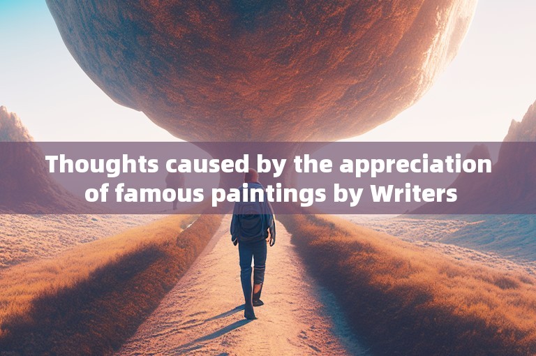 Thoughts caused by the appreciation of famous paintings by Writers